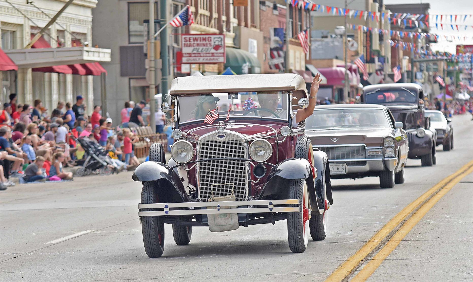 Mandan Independence Day parade